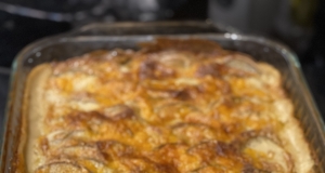 Roasted Garlic Scalloped Potatoes