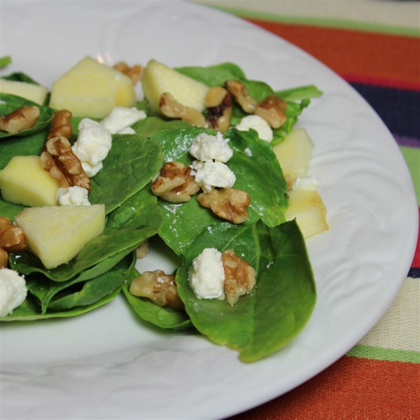 Spinach and Goat Cheese Salad