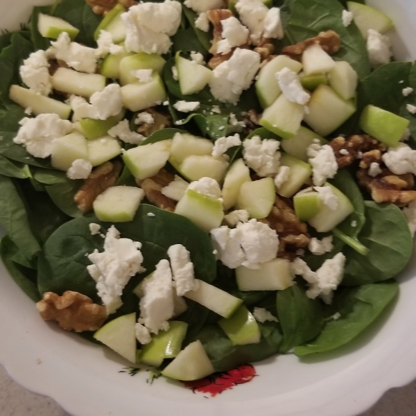 Spinach and Goat Cheese Salad