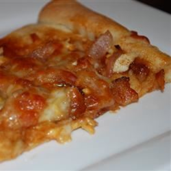 Husband-Friendly Chicken Pizza