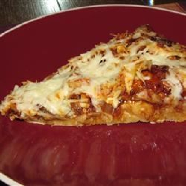 Husband-Friendly Chicken Pizza