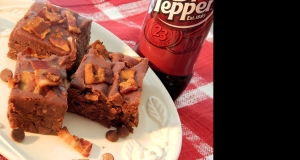 Dr Pepper Bacon Brownies