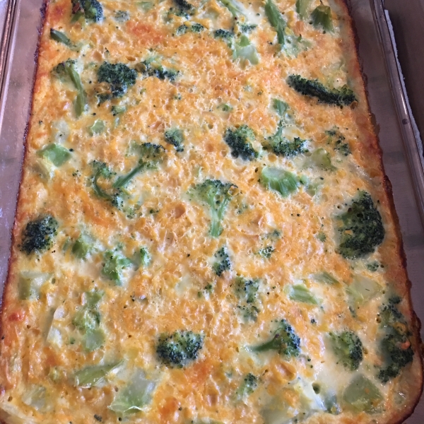 Scalloped Corn and Broccoli