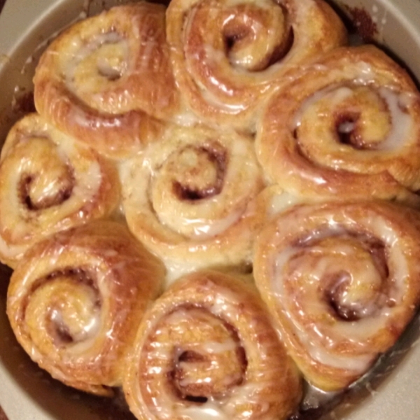 Cinnamon Rolls From Frozen Bread Dough - EASY