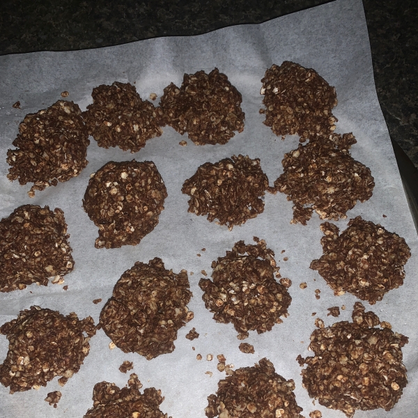 No Bake Peanut Butter Cookies I