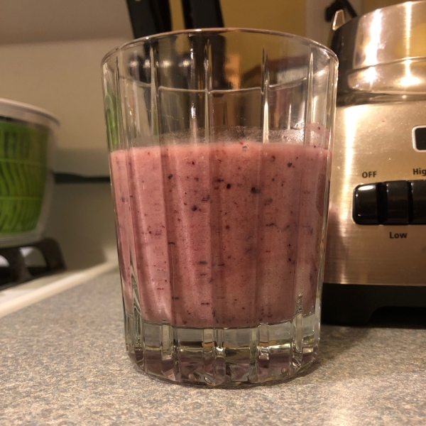 Purple Monstrosity Fruit Smoothie