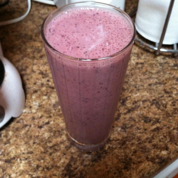 Purple Monstrosity Fruit Smoothie
