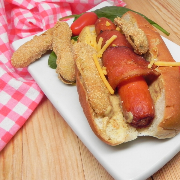 Fried Pickle Dogs