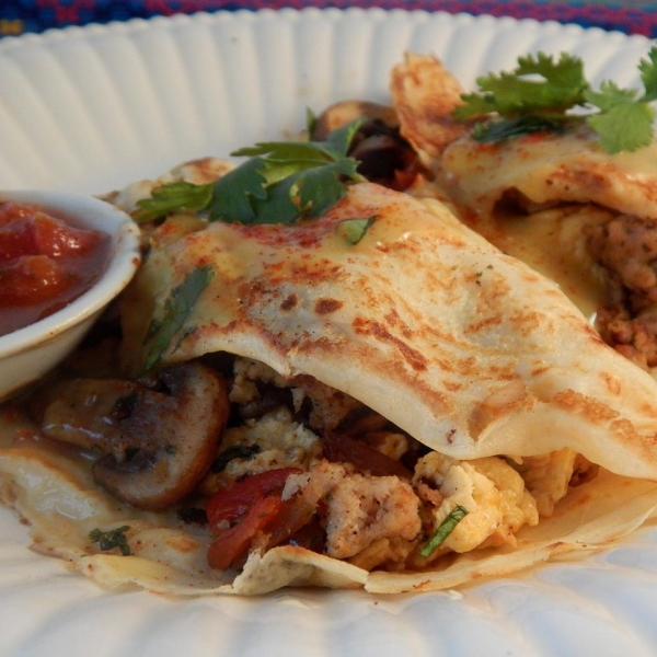 Savory Southwestern Crepes