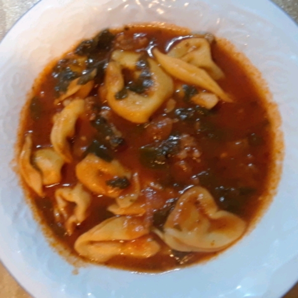 Authentic Tortellini Soup