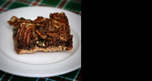 Chocolate Pecan Pie Bars