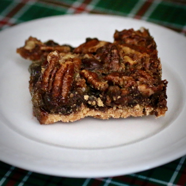 Chocolate Pecan Pie Bars