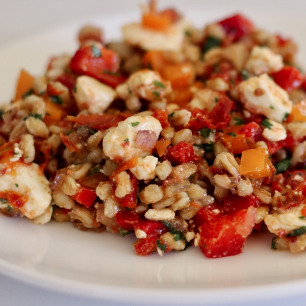 Mediterranean Farro Salad