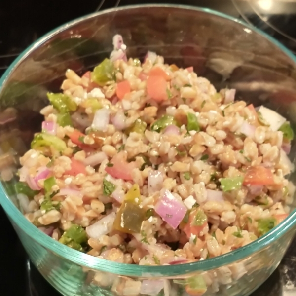 Mediterranean Farro Salad