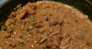 Beef and Mushroom Stroganoff, Aussie Style