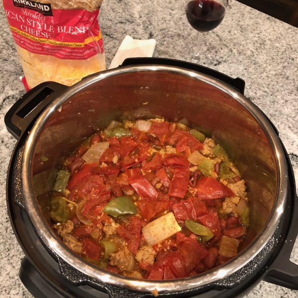 Instant Pot® Protein-Packed Vegetarian Chili