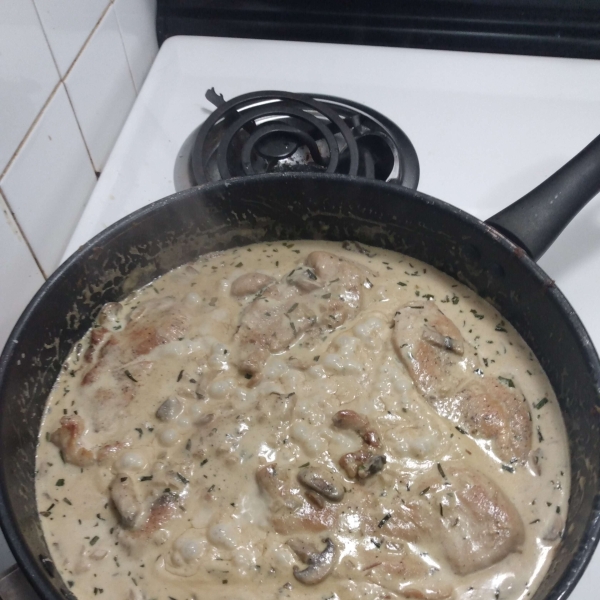 Dijon-Tarragon Cream Chicken