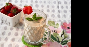 Strawberry-Avocado-Mint Smoothie