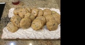 Old English Lemon-Cranberry Cookies