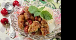 Cherry Bread Pudding