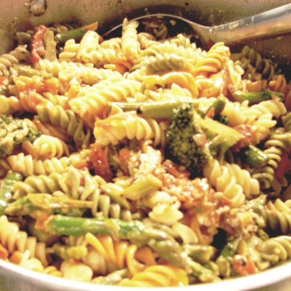 Penne Pasta with Veggies