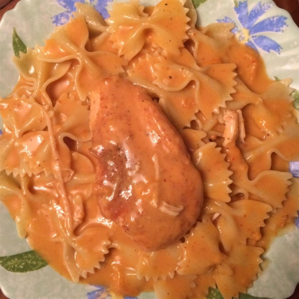 Slow Cooker Dump and Go Cheesy Chicken