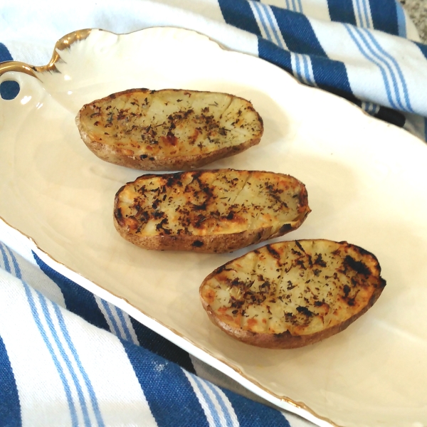 Grilled Greek Potatoes