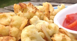 Tasty Fried Cauliflower with Sweet and Sour Sauce