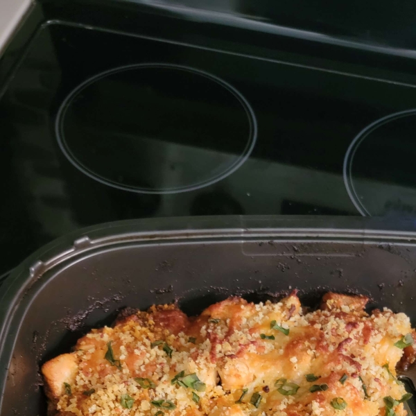 Buffalo Chicken and Roasted Potato Casserole