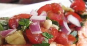 Chilled Salmon With Summer Tomato Salsa