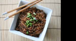 Ants Climbing a Tree (Sichuan Spicy Vermicelli Stir-Fry)