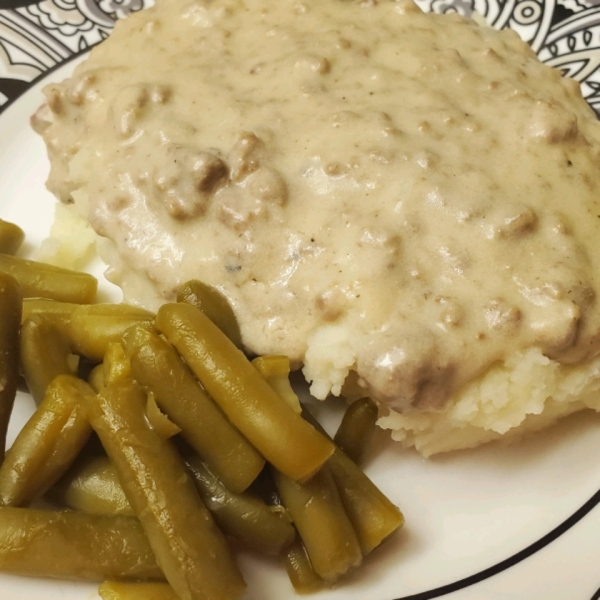 Dad's Hamburger Gravy