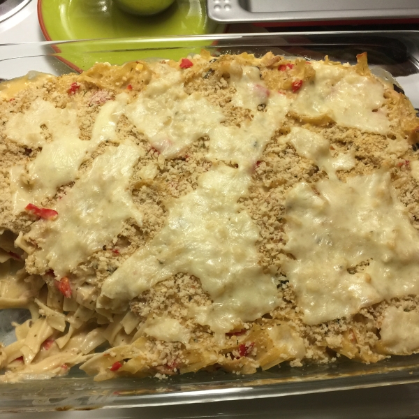 Cheesy Tuna Noodle Casserole