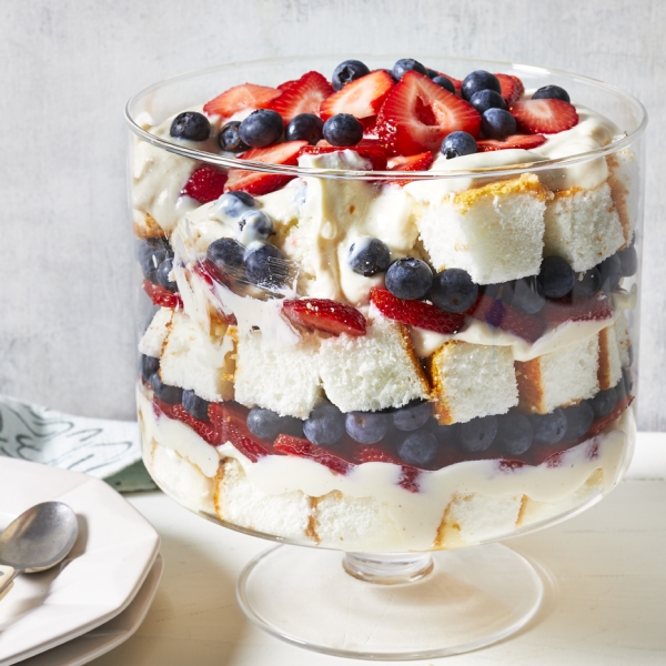 Summer Fruit Trifle