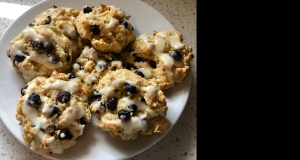 Lemon Drop Blueberry Scones