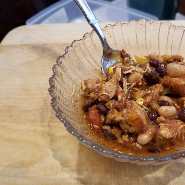 Chicken and Two Bean Chili