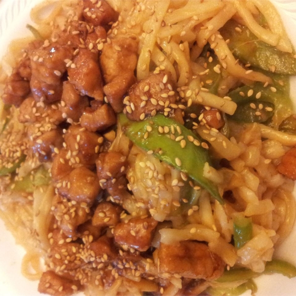 Sesame Udon Noodles