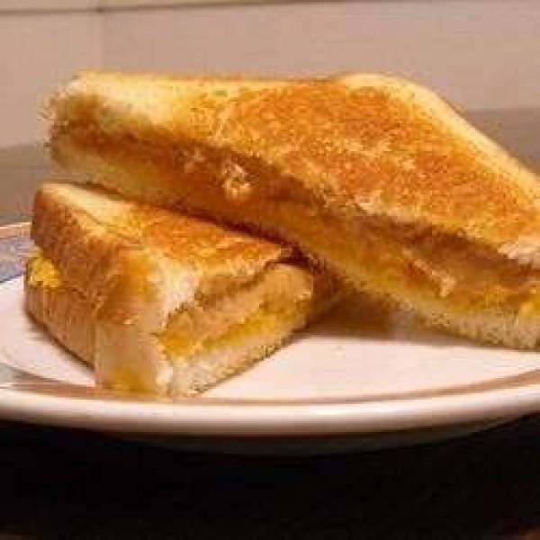 Grilled Cheese and Peanut Butter Sandwich