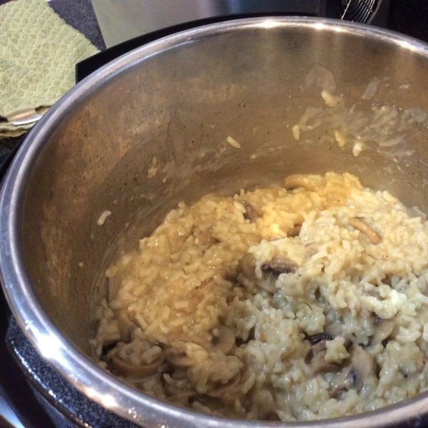 Instant Pot Mushroom Risotto