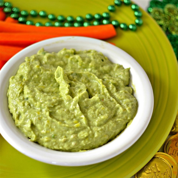 Green Avocado Leek Dip