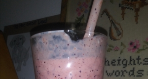 Berry-Mango Smoothie with Yogurt