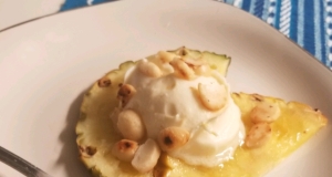 Grilled Pineapple with Mascarpone Cream