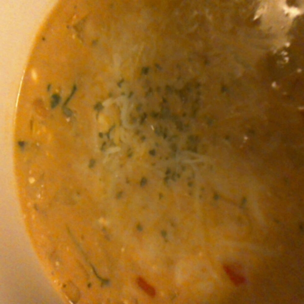 Creamy Spanish Rice Soup