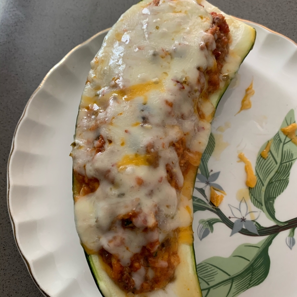 Easy Stuffed Zucchini