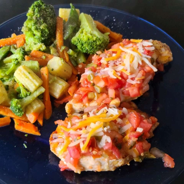 Healthy Mexican Chicken Bake