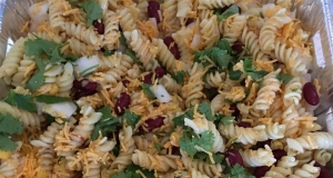 Delish Lime and Corn Pasta Salad