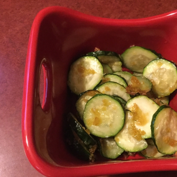 Italian Baked Zucchini Side Dish