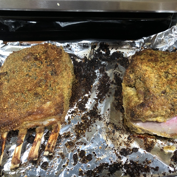 Mint Crusted Rack of Lamb