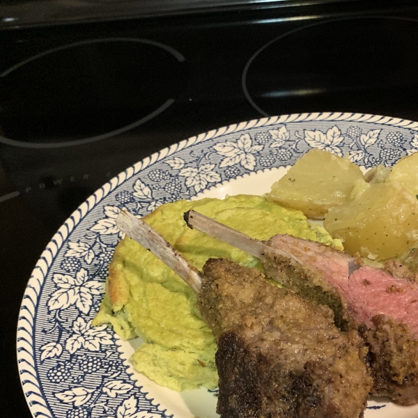 Mint Crusted Rack of Lamb