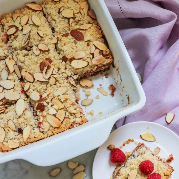 Raspberry Squares for Junior Chefs